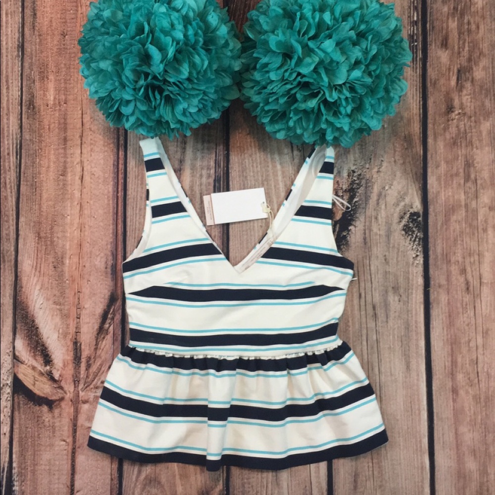 Zara Trafaluc Collection Peplum Top